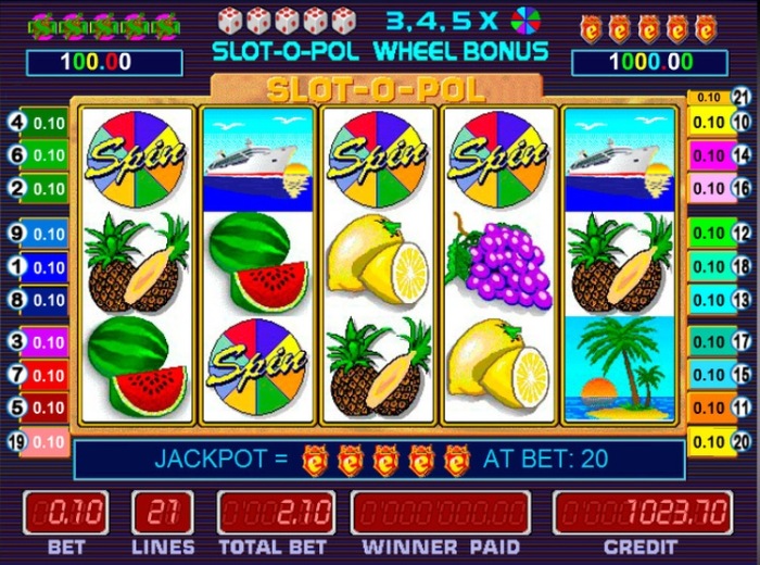 Онлайн слоты «Slot-o-pol» в казино Вулкан