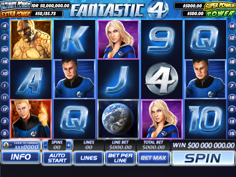 Легендароные герои в слоте «Fantastic Four» от онлайн казино Вулкан Удачи